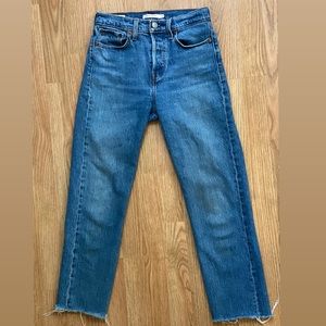 Levi’s wedgie straight jeans